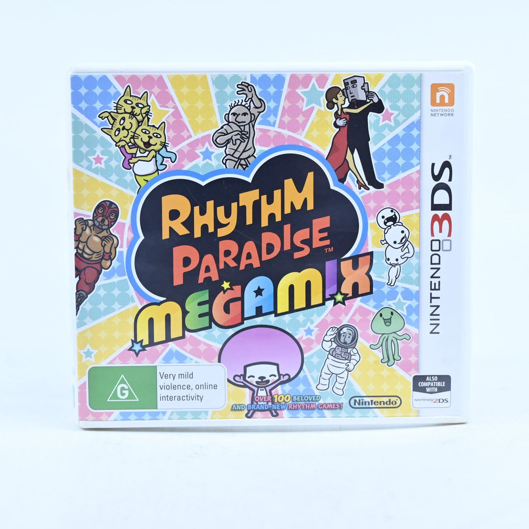 Rhythm Paradise Megamix - Nintendo 3DS Game - PAL + Manual - FREE POST!