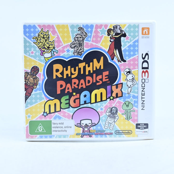Rhythm Paradise Megamix - Nintendo 3DS Game - PAL + Manual - FREE POST!