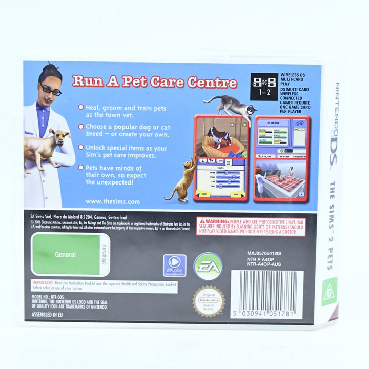 The Sims 2: Pets - Nintendo DS Game - PAL + Manual - FREE POST!