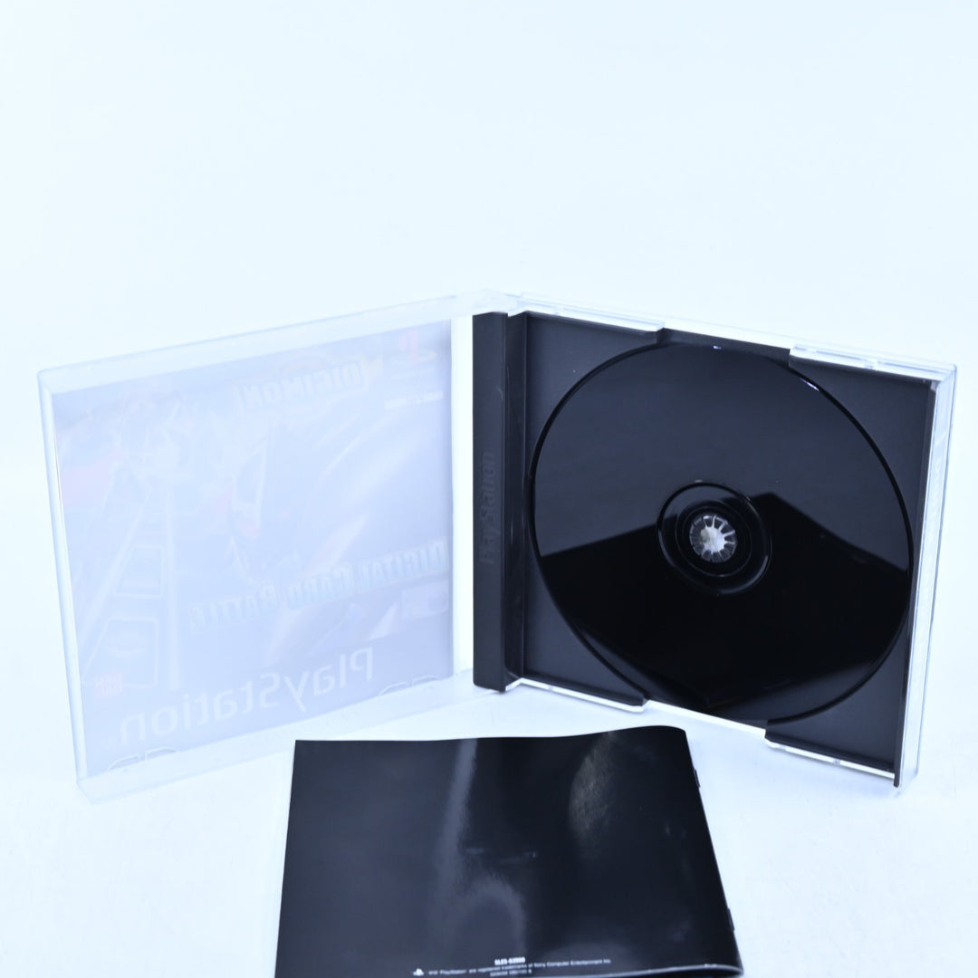 Digimon Digital Card Battle - Sony Playstation 1 / PS1 Game + Manual - PAL