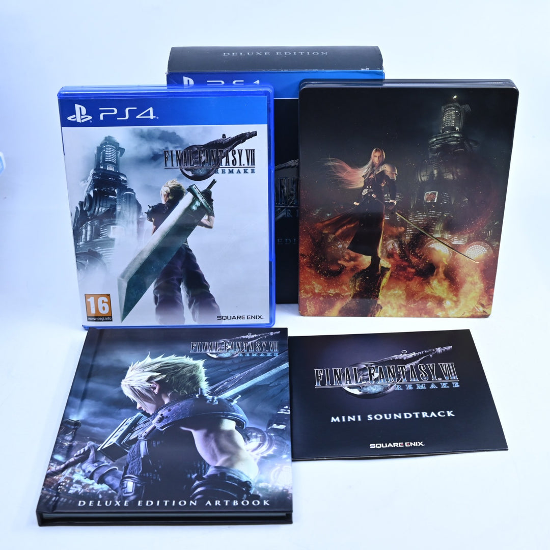 Final Fantasy VII Remake - Deluxe Edition - Sony Playstation 4 / PS4 Game