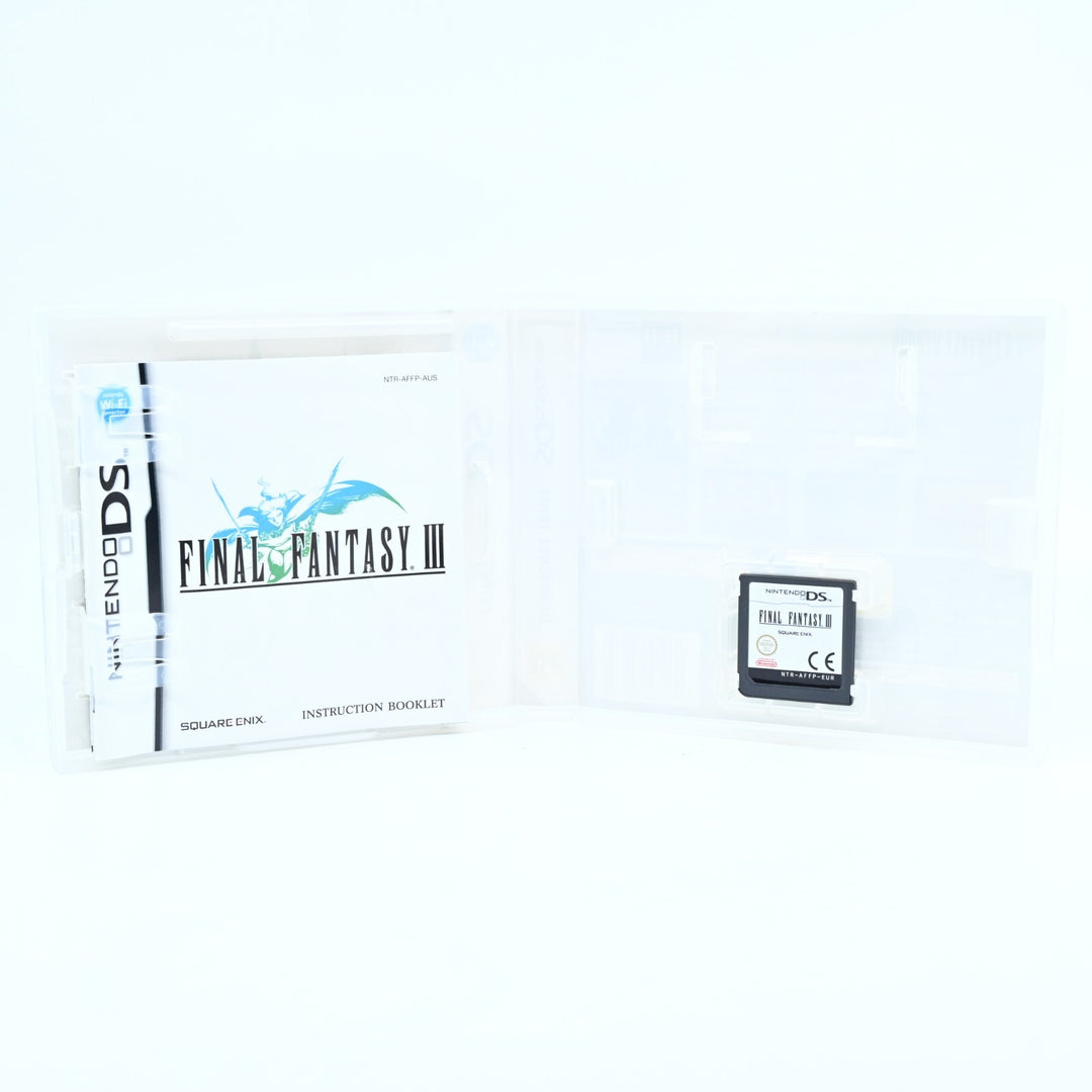 Final Fantasy III - Nintendo DS Game - PAL + Manual - FREE POST!