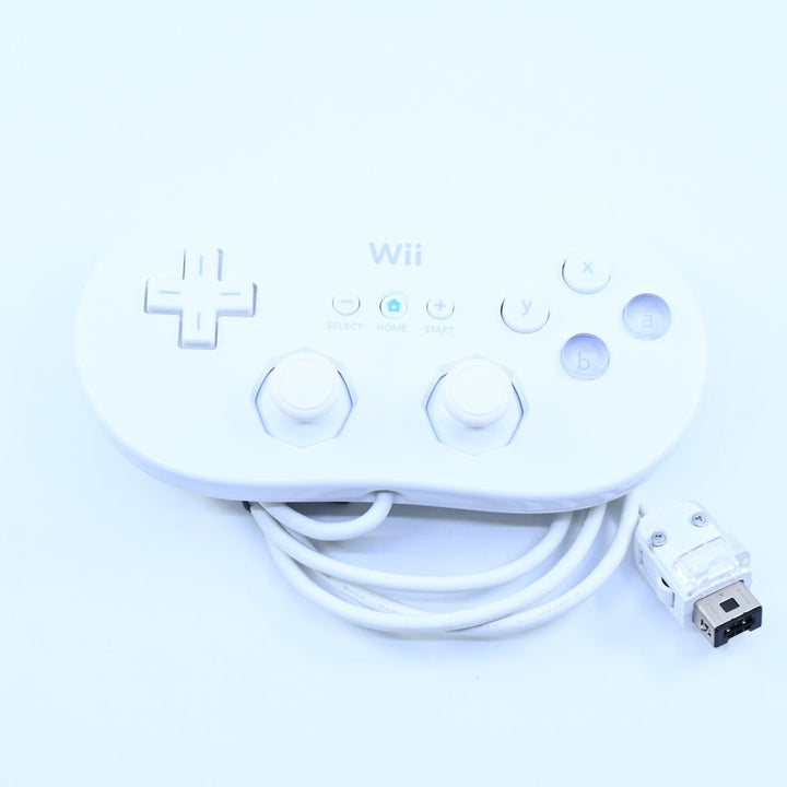 White - Wii Classic Controller - Nintendo Wii Accessory - FREE POST!