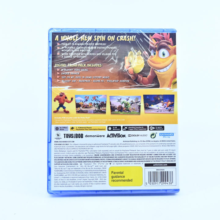 Crash Team Rumble - Sony Playstation 5 / PS5 Game - MINT DISC! SEALED!