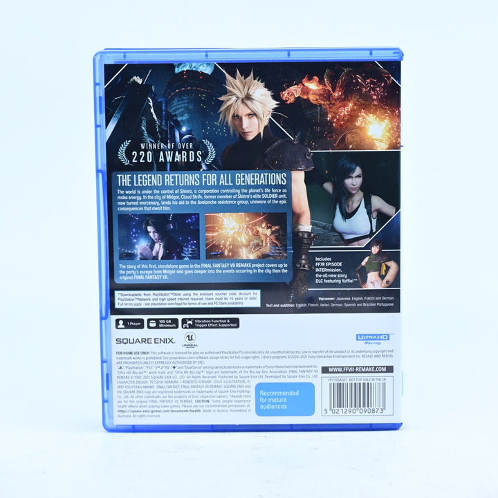 Final Fantasy VII Remake Intergrade - Sony Playstation 5 / PS5 Game - FREE POST!