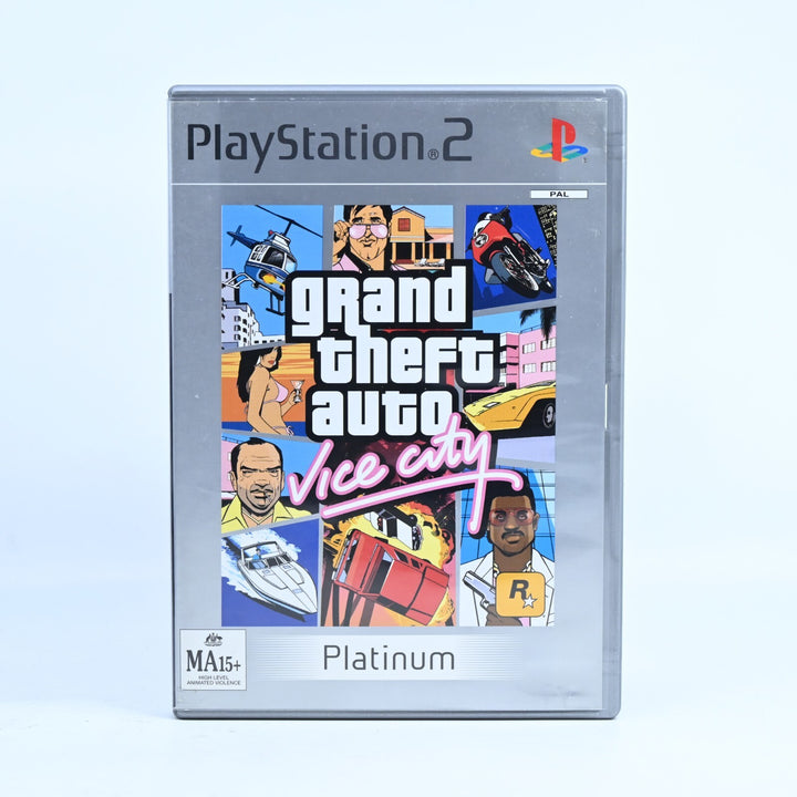 Grand Theft Auto: Vice City - Sony Playstation 2 / PS2 Game + Manual - No Map