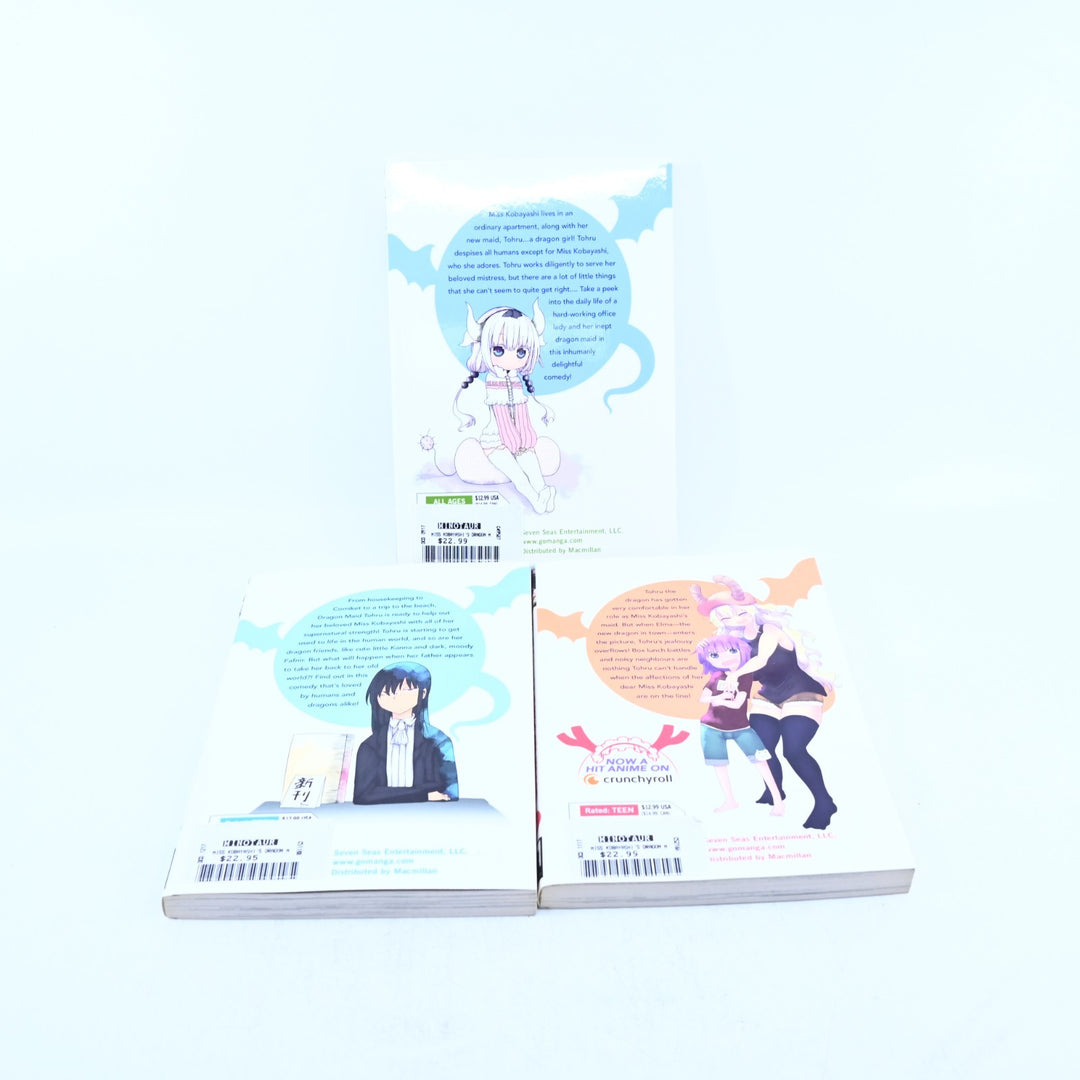 Miss Kobayashi's Dragon Maid - Volumes 1-3 - Coolyousinnjya - Seven Seas - Manga