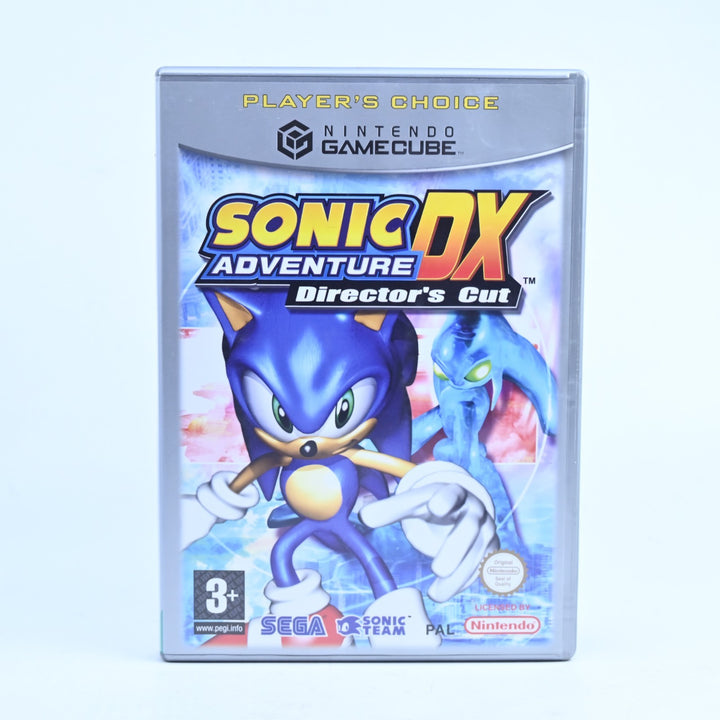 Sonic Adventure DX: Director's Cut - Nintendo Gamecube Game + Manual - PAL