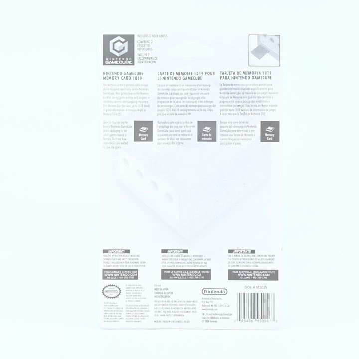 SEALED! Gamecube Memory Card - Nintendo Gamecube Accessory - PAL - FREE POST!