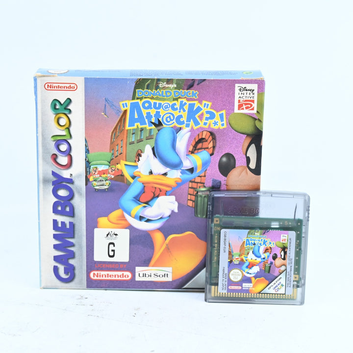 Donald Duck: Quack Attack - Nintendo Gameboy Color Boxed Game - No Manual