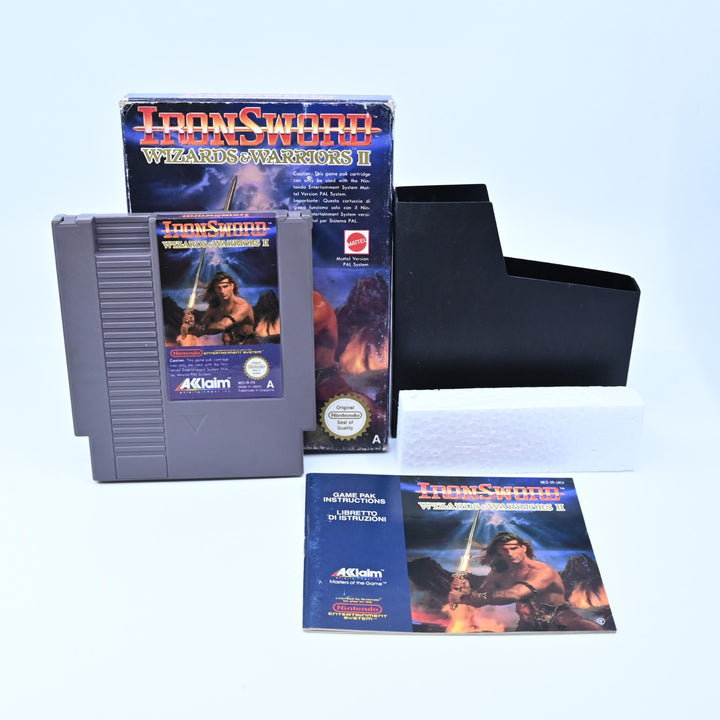 Iron Sword: Wizards & Warriors II - NES Boxed Game - PAL - FREE POST!