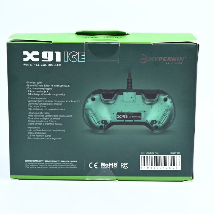 SEALED! Hyperkin X91 ICE 90's Style Xbox One Accessory / Xbox Series X Accessory