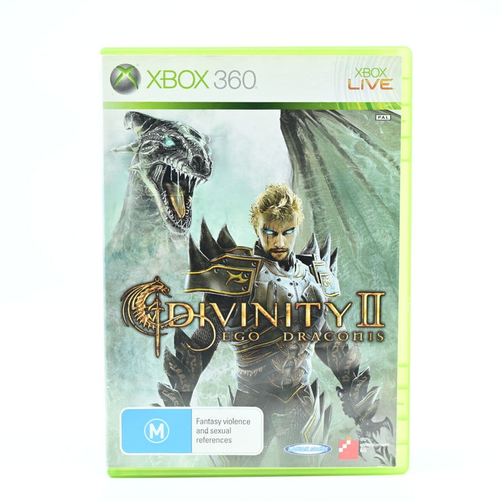 Divinity II 2: Ego Draconis - Xbox 360 Game + Manual - PAL - FREE POST!