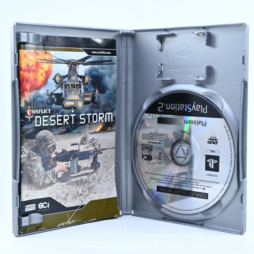 Conflict: Desert Storm - Sony Playstation 2 / PS2 Game + Manual - PAL