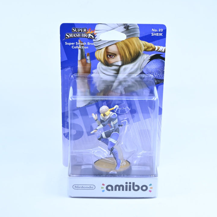 SEALED! Sheik Amiibo No. 23 - Super Smash Bros. Collection - Toy