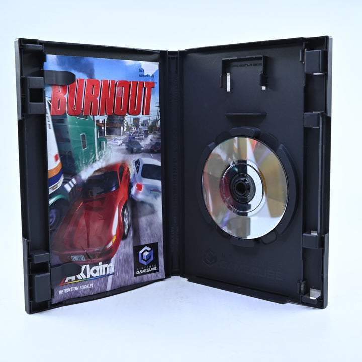 Burnout - Nintendo Gamecube Game + Manual - PAL - FREE POST!