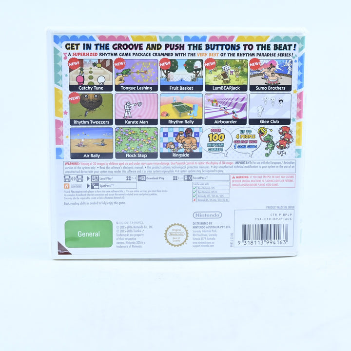 Rhythm Paradise Megamix - Nintendo 3DS Game - PAL + Manual - FREE POST!