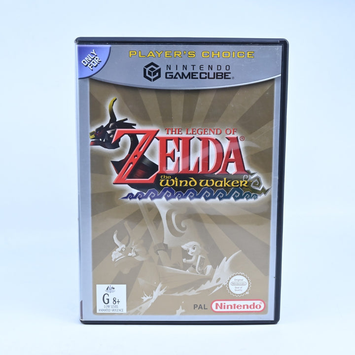 The Legend of Zelda: The Wind Waker - Nintendo Gamecube Game + Manual