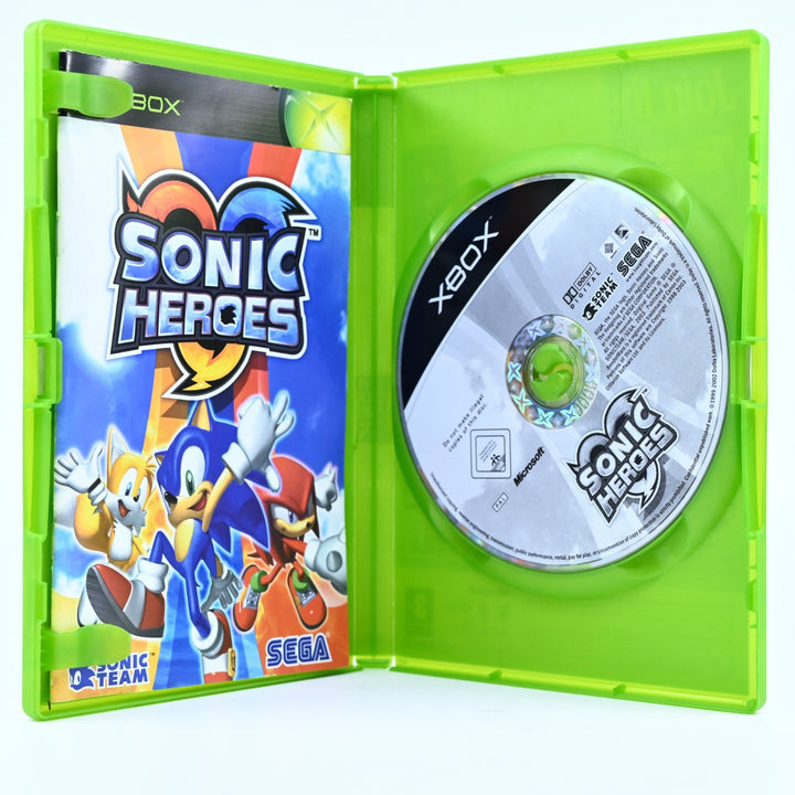 Sonic Heroes - Original Xbox Game + Manual - PAL - NEAR MINT DISC!