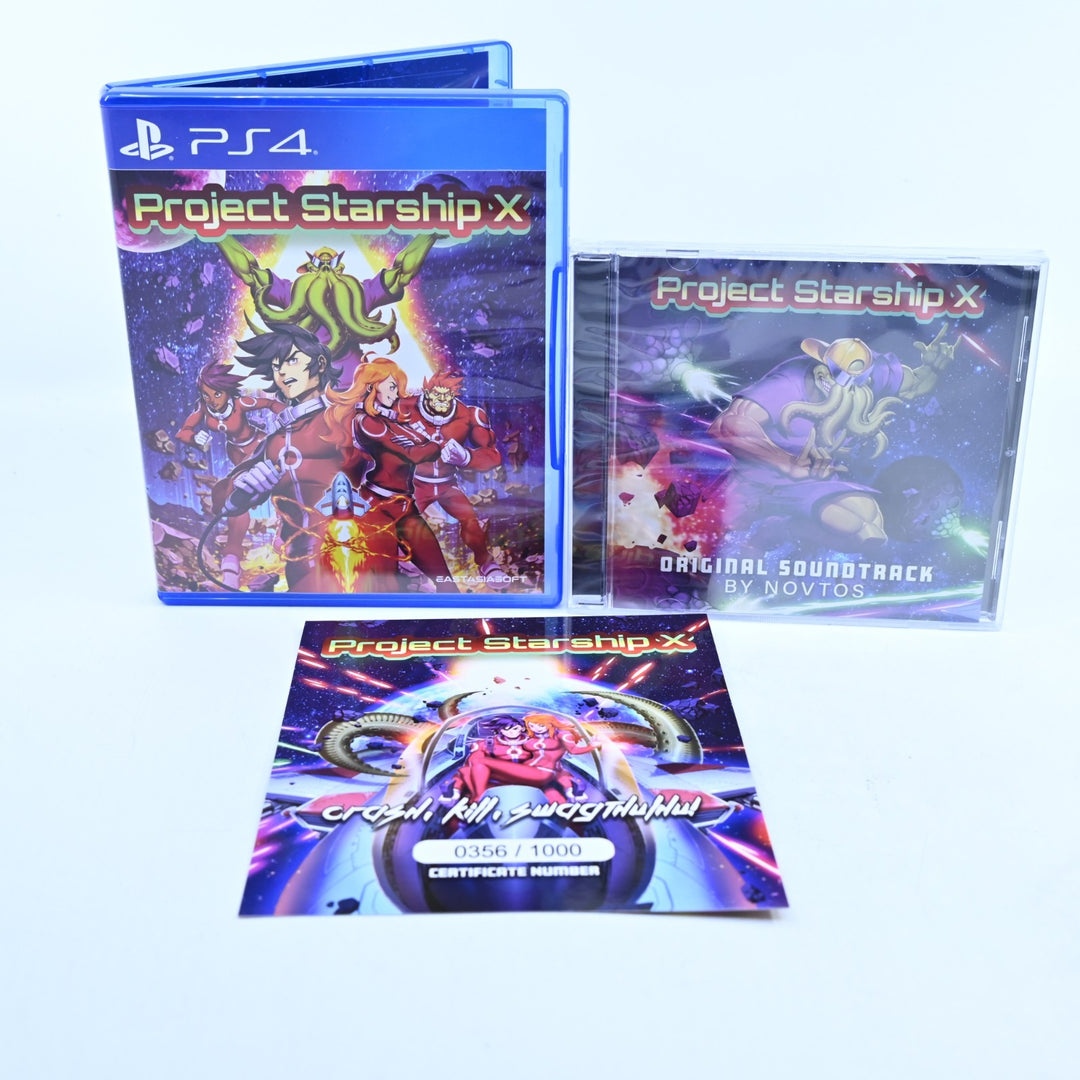 Project Starship X Limited Edition - Sony Playstation 4 / PS4 Game - MINT DISC!