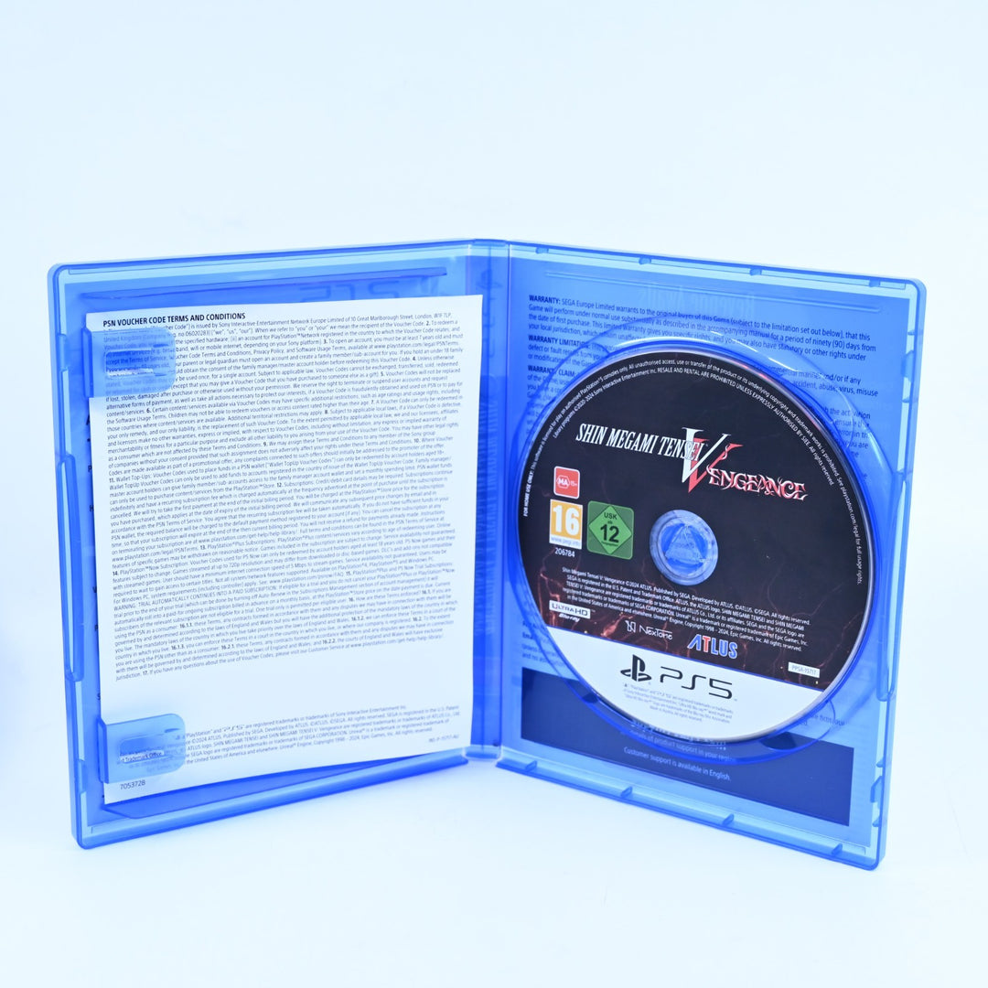 Shin Megami Tensei V: Vengeance - Sony Playstation 5 / PS5 Game - MINT DISC!