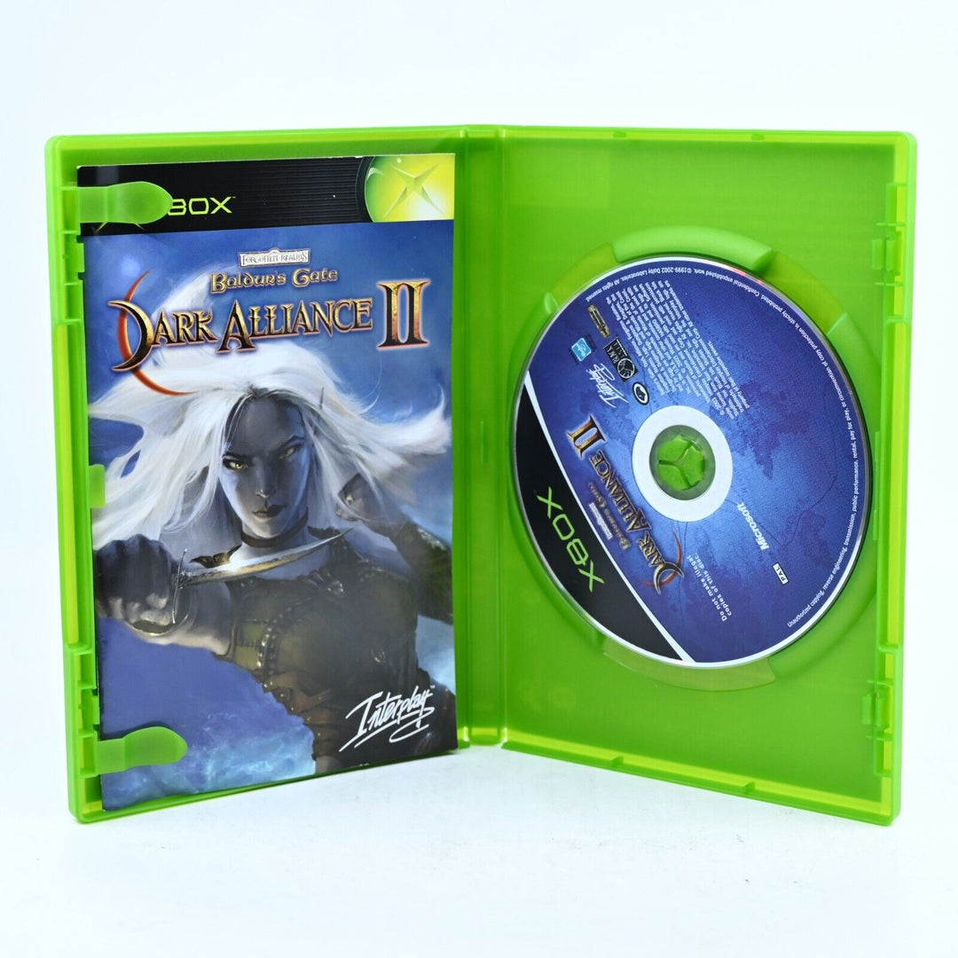 Baldur's Gate: Dark Alliance II - Original Xbox Game + Manual - PAL - FREE POST!