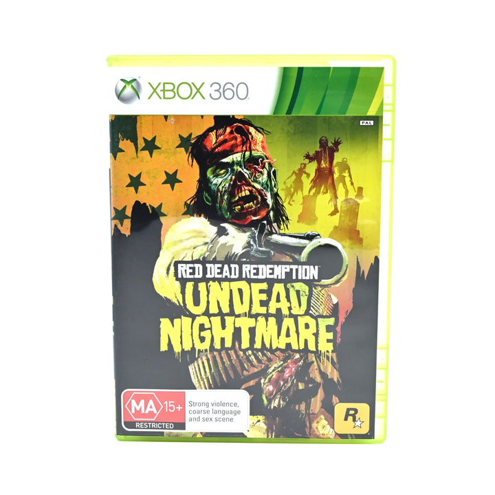 Red Dead Redemption Undead Nightmare - Xbox 360 Game + Manual - NEAR MINT DISC!