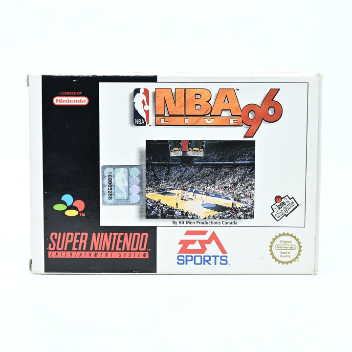 NBA Live 96 - Super Nintendo / SNES Boxed Game - PAL - FREE POST!