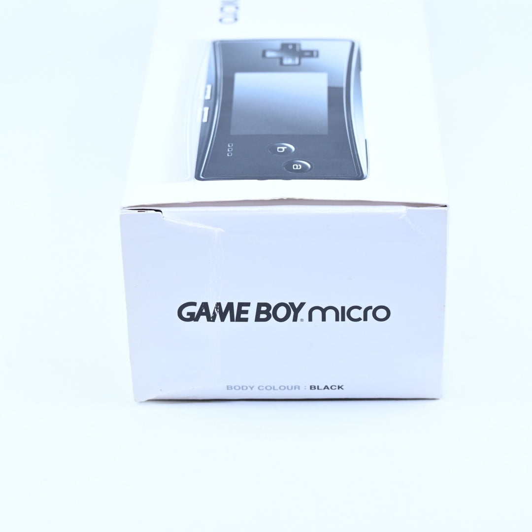OXY-001 Black - Nintendo Gameboy Micro Boxed Console - FREE POST!