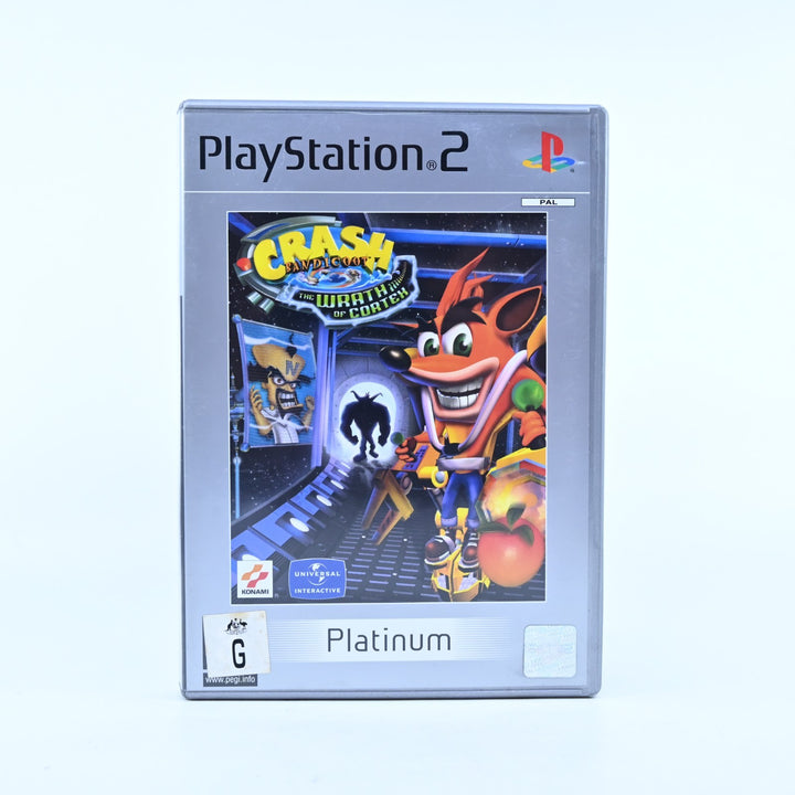 Crash Bandicoot: The Wrath of Cortex - PS2 Game + Manual - PAL