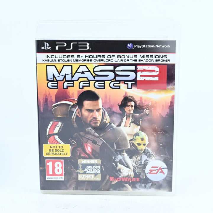Mass Effect 2 - Sony Playstation 3 / PS3 Game + Manual - FREE POST!
