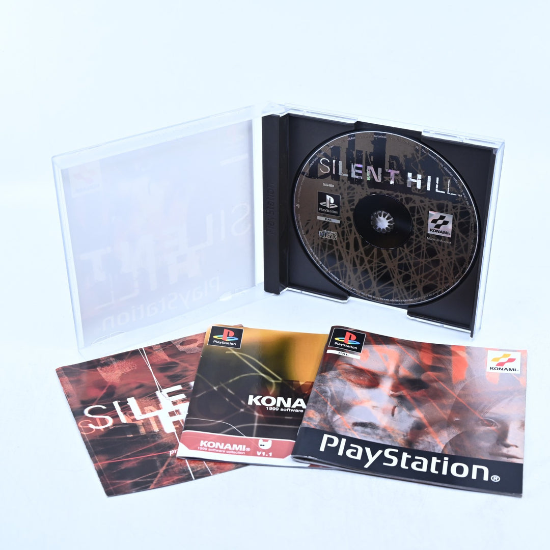 Silent Hill - Sony Playstation 1 / PS1 Game + Manual - PAL - MINT DISC!