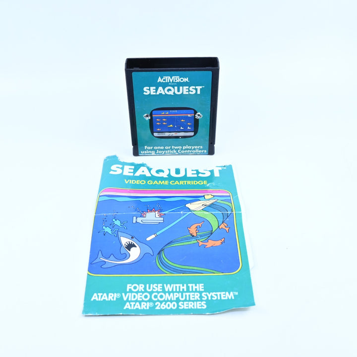 Seaquest - Atari 2600 Game + Manual - PAL - FREE POST!