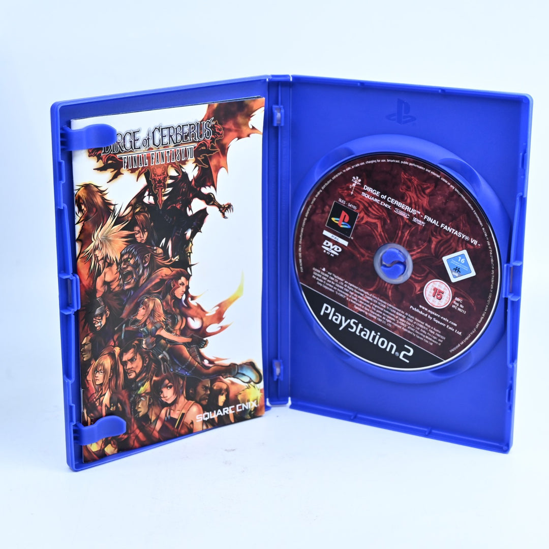 Dirge of Cerberus: Final Fantasy VII 7 - Sony Playstation 2 / PS2 Game + Manual
