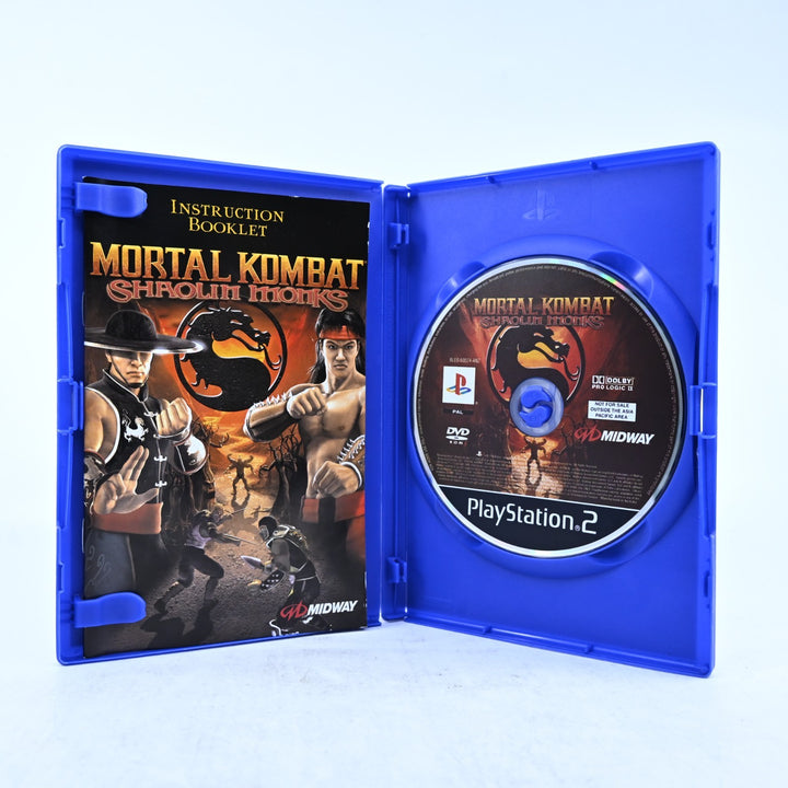 Mortal Kombat: Shaolin Monks - Sony Playstation 2 / PS2 Game + Manual - PAL