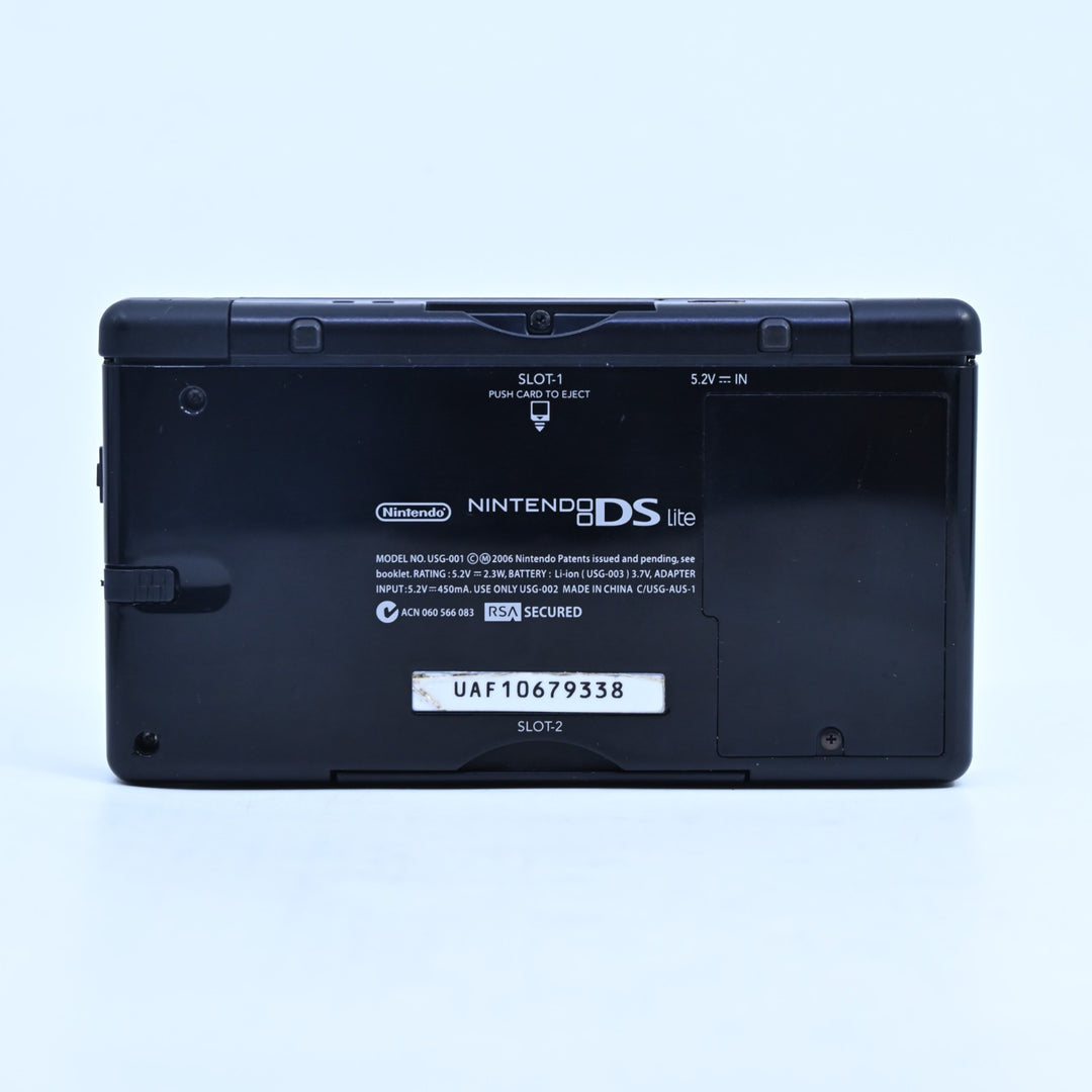 Black Nintendo DS Lite Console - USG-001 - FREE POST!