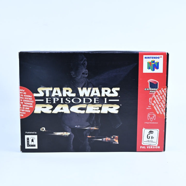 Star Wars Episode 1 Racer - N64 / Nintendo 64 Boxed Game - PAL - FREE POST!