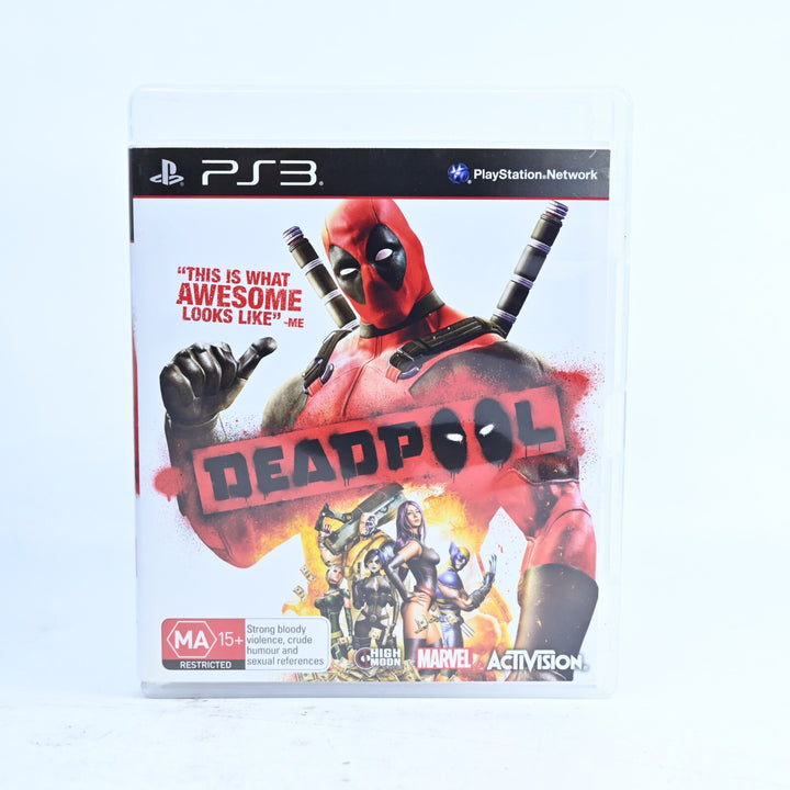 Deadpool - Sony Playstation 3 / PS3 Game + Manual - FREE POST!!