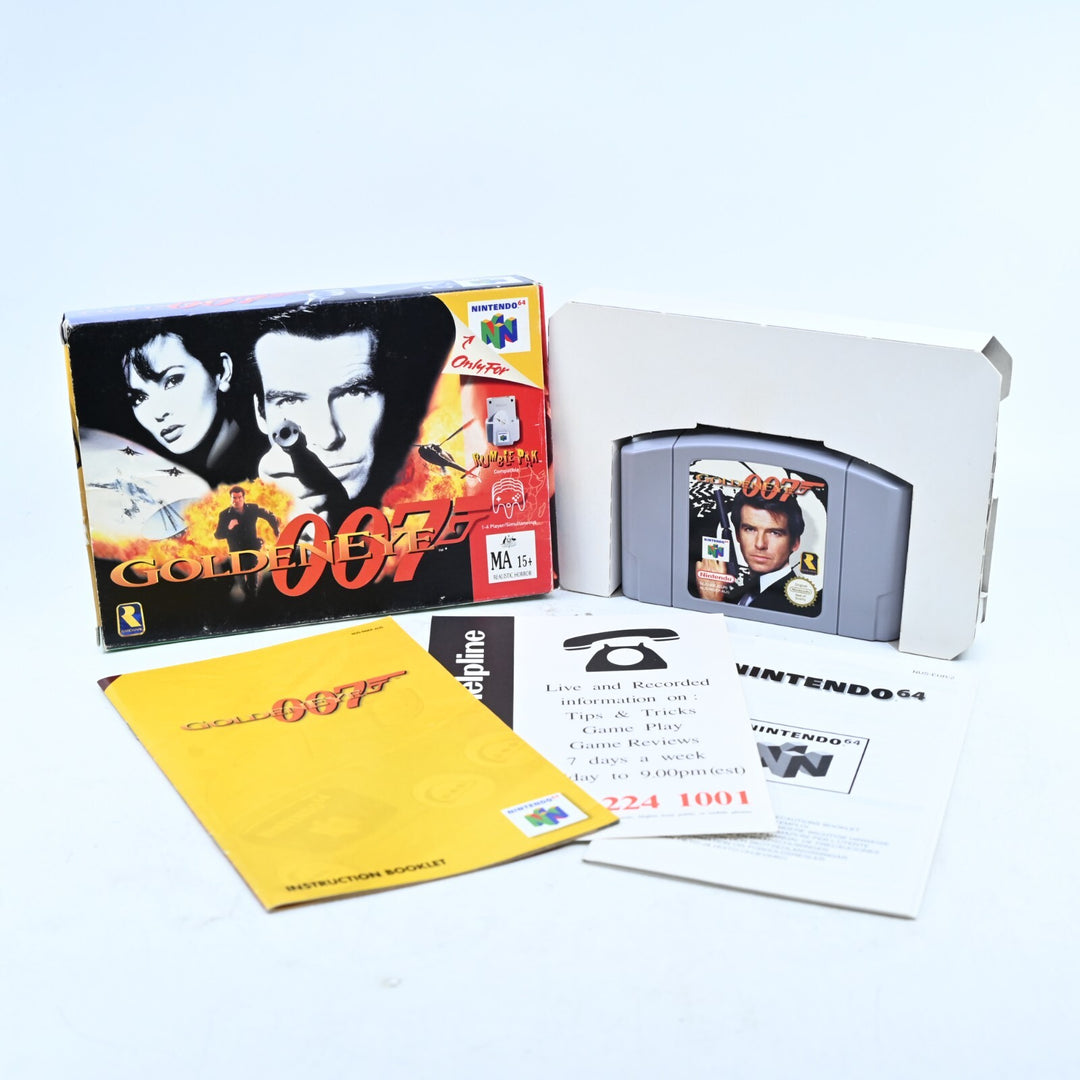 GoldenEye 007 - N64 / Nintendo 64 Boxed Game - PAL - FREE POST!