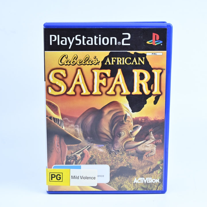 Cabela's African Safari - Sony Playstation 2 / PS2 Game + Manual - PAL
