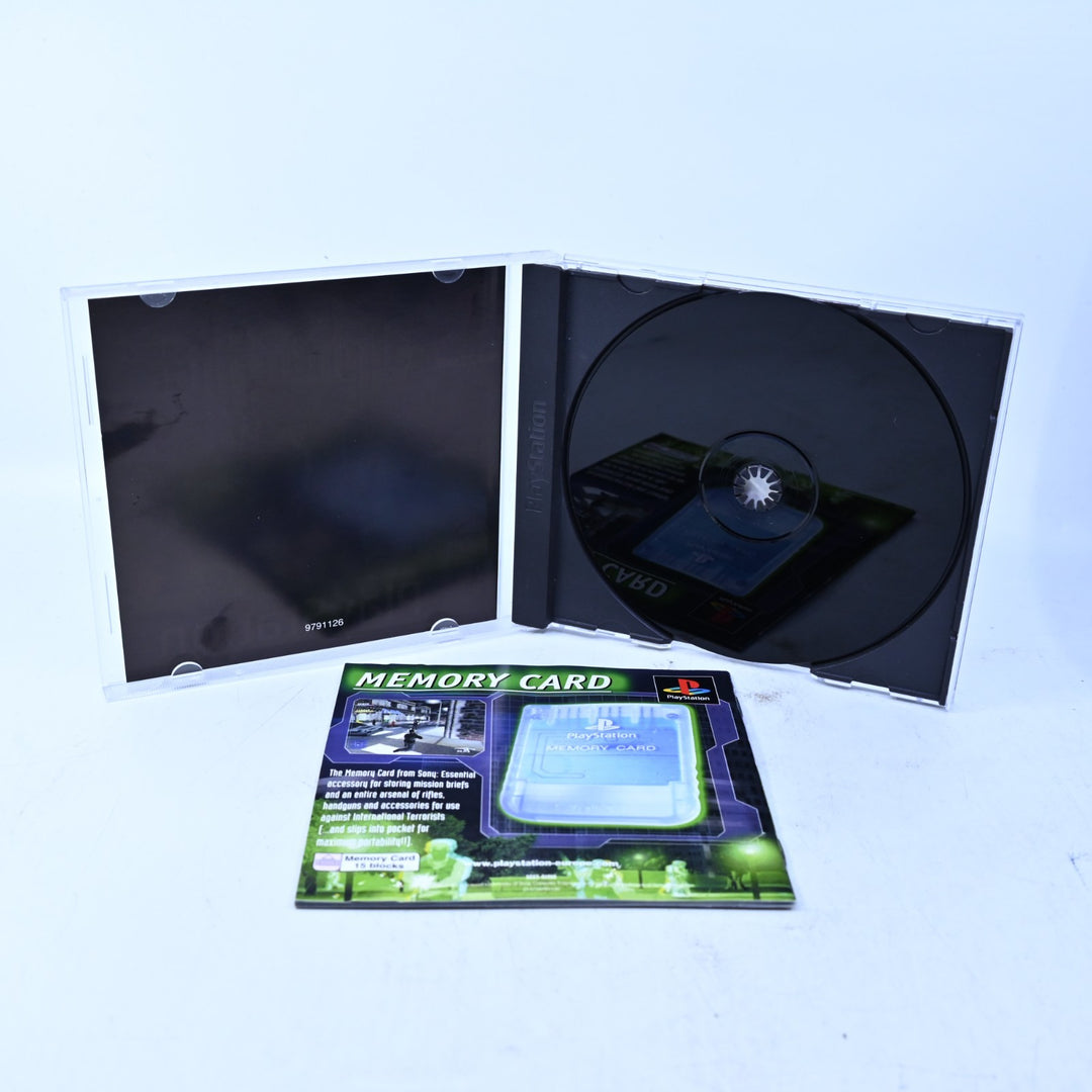 Syphon Filter - Sony Playstation 1 / PS1 Game + Manual - PAL