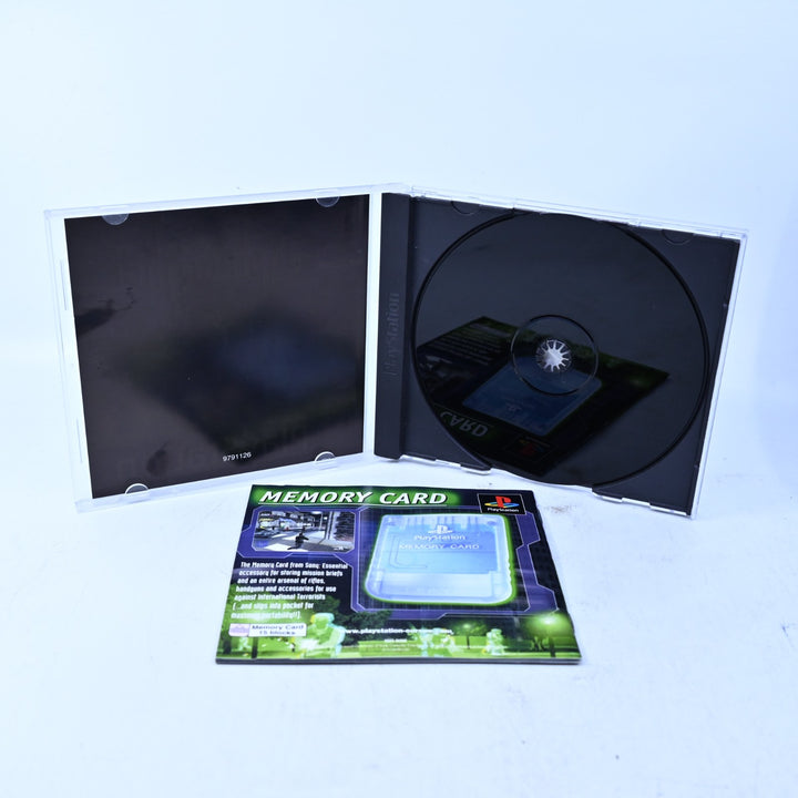 Syphon Filter - Sony Playstation 1 / PS1 Game + Manual - PAL