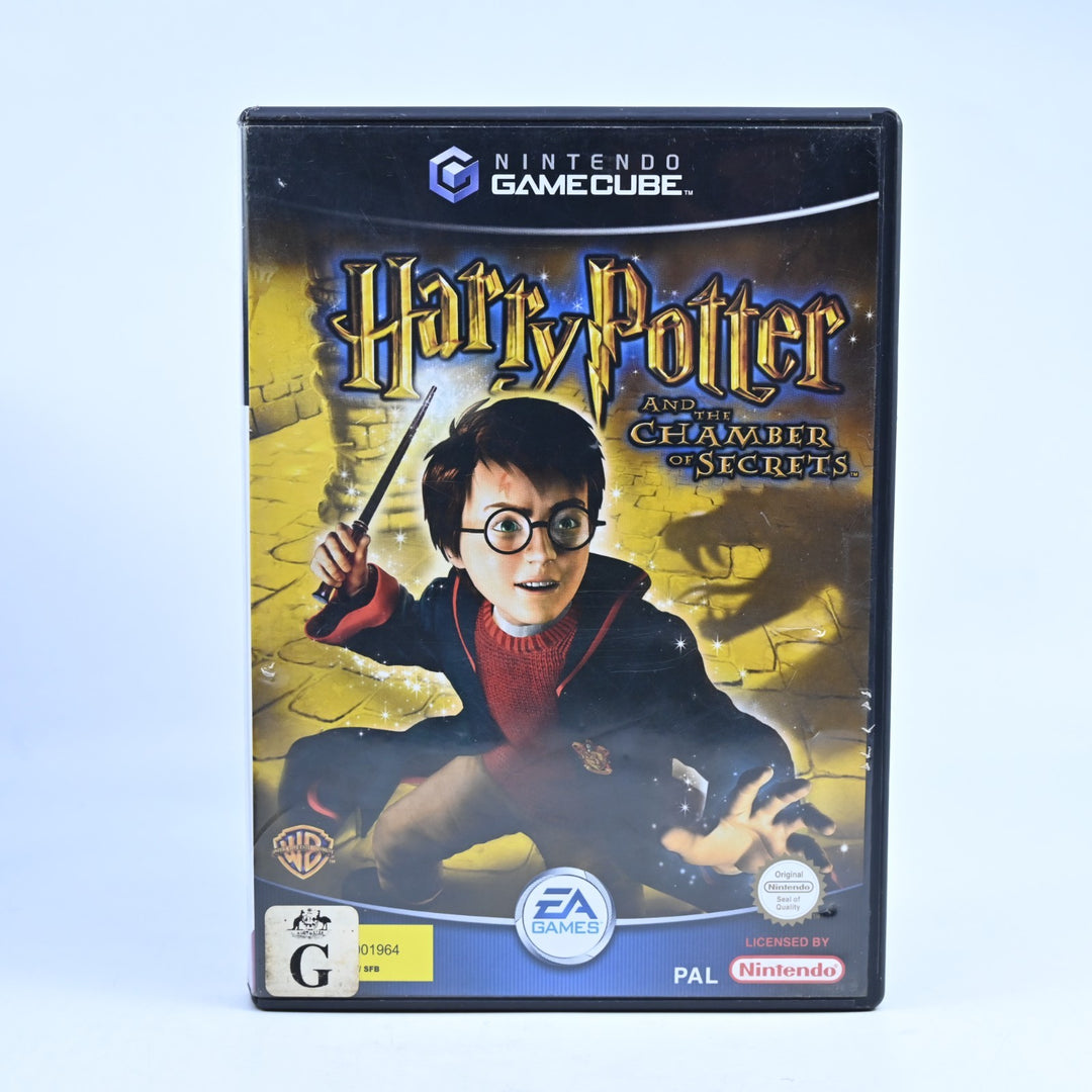 Harry Potter and the Chamber of Secrets - Nintendo Gamecube Game + Manual - PAL