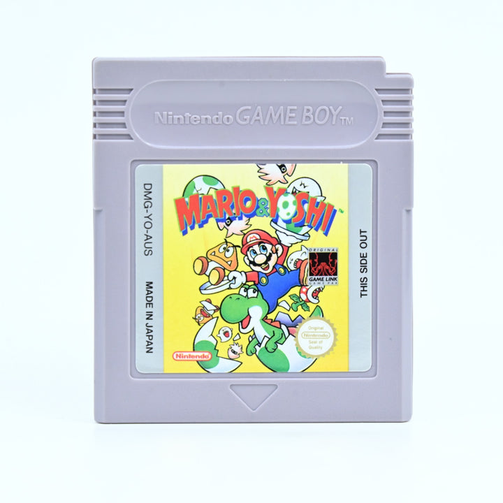 Mario & Yoshi - Nintendo Gameboy Game - PAL - FREE POST!