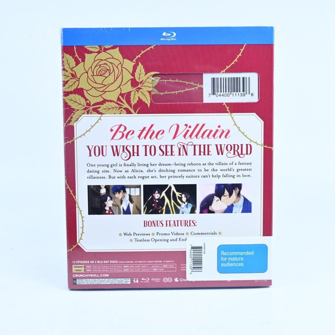 I'll Become a Villainess Who Goes Down in History - Region B - Anime Blu-ray