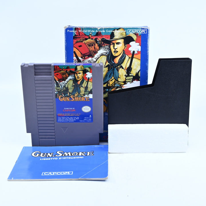 Gun Smoke / Gun.Smoke - Nintendo Entertainment System / NES Boxed Game - PAL