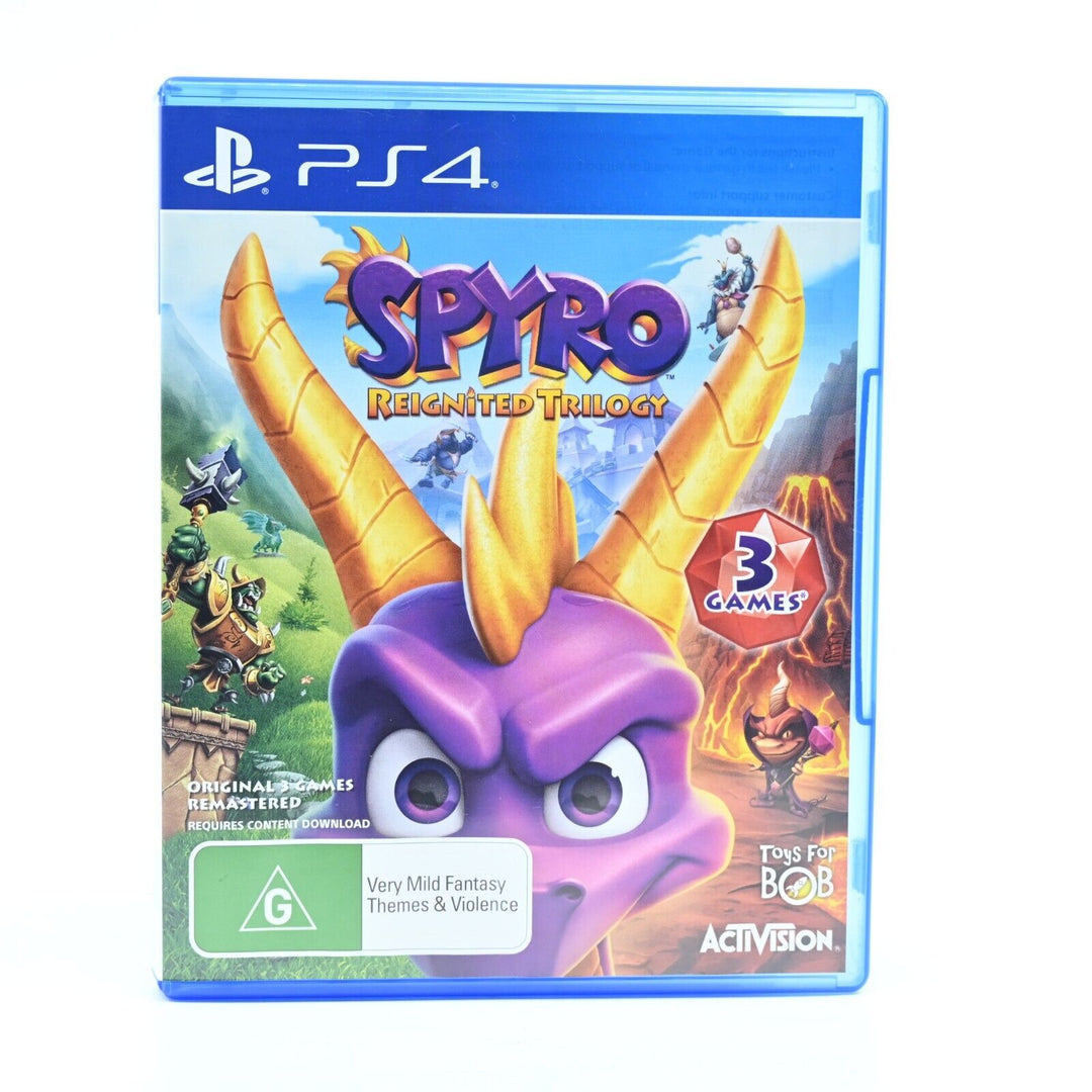 Spyro: Reignited Trilogy - Sony Playstation 4 / PS4 Game - MINT DISC!