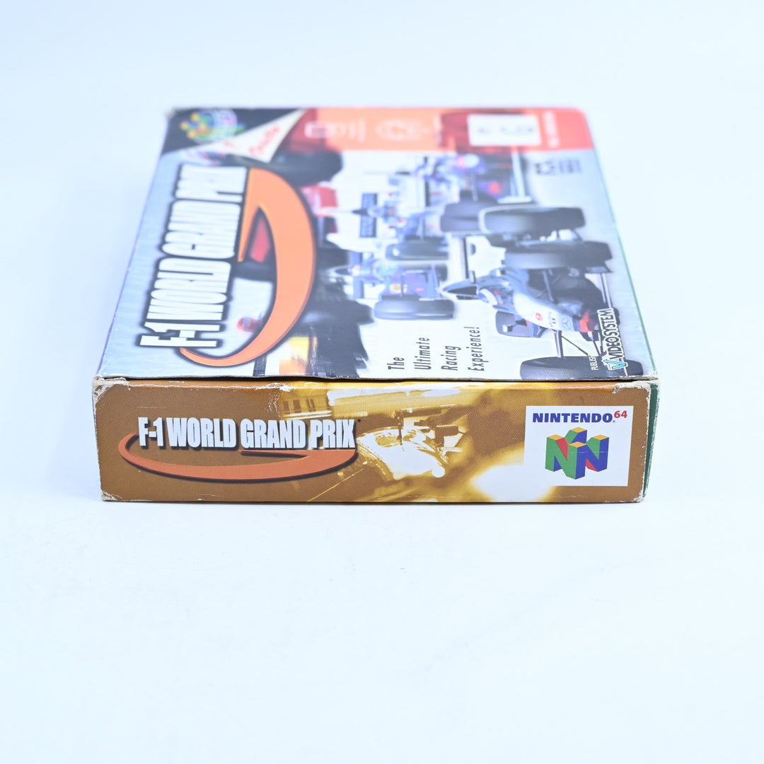 F-1 World Grand Prix - N64 / Nintendo 64 Boxed Game - PAL - FREE POST!