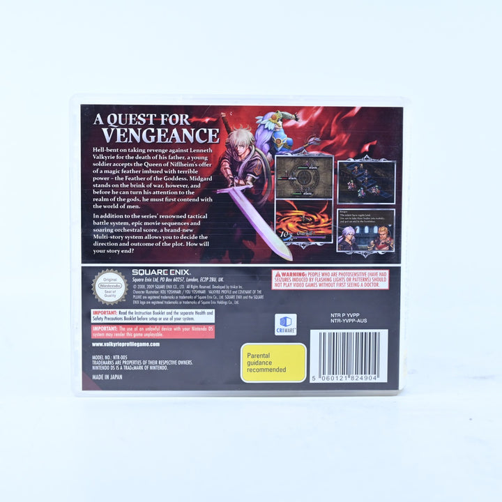 Valkyrie Profile: Covenant of the Plume - Nintendo DS Game - PAL + Manual