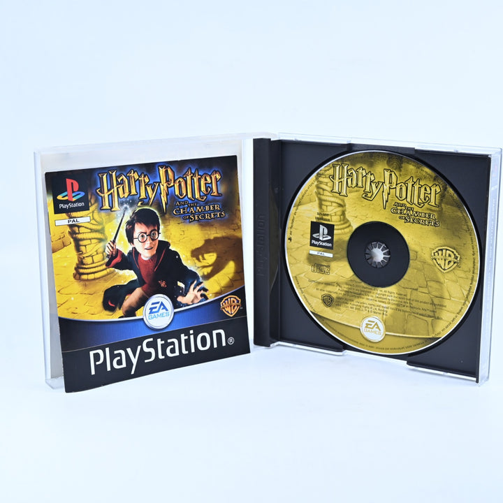 Harry Potter and the Chamber of Secrets - Sony PS1 Game + Manual - MINT DISC!